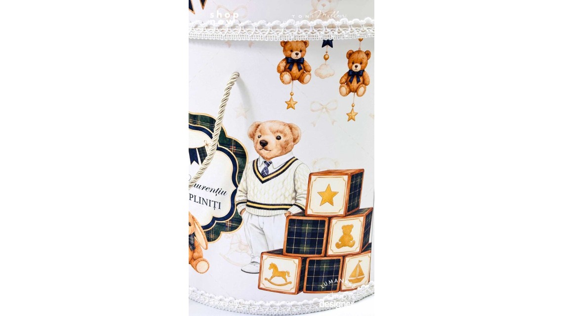 Trusou Botez Băiat Paddington Bear Fashion Ralph Lauren 3